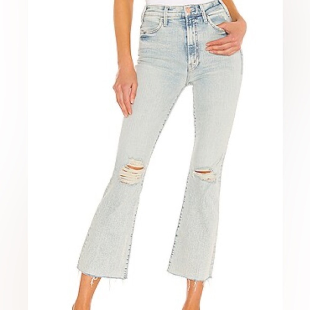 Mother Hustler Ankle Fray Jeans!